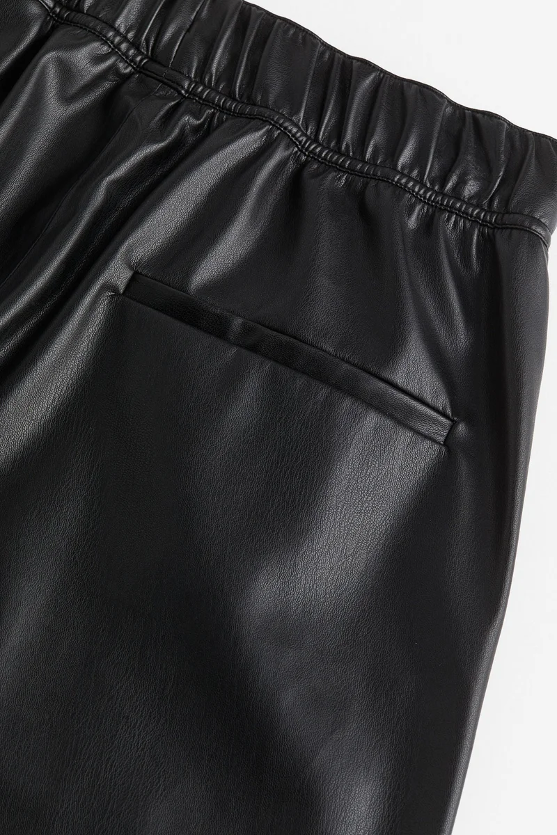 اتش اند ام بنطلون واسع الساق من البولي يوريثان