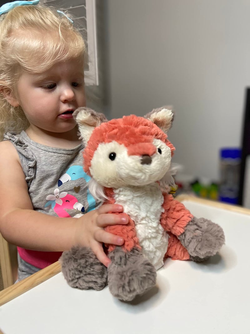 Mary Meyer Putty Stuffed Animal Soft Toy  8-Inches  Coral Fox - Image 4