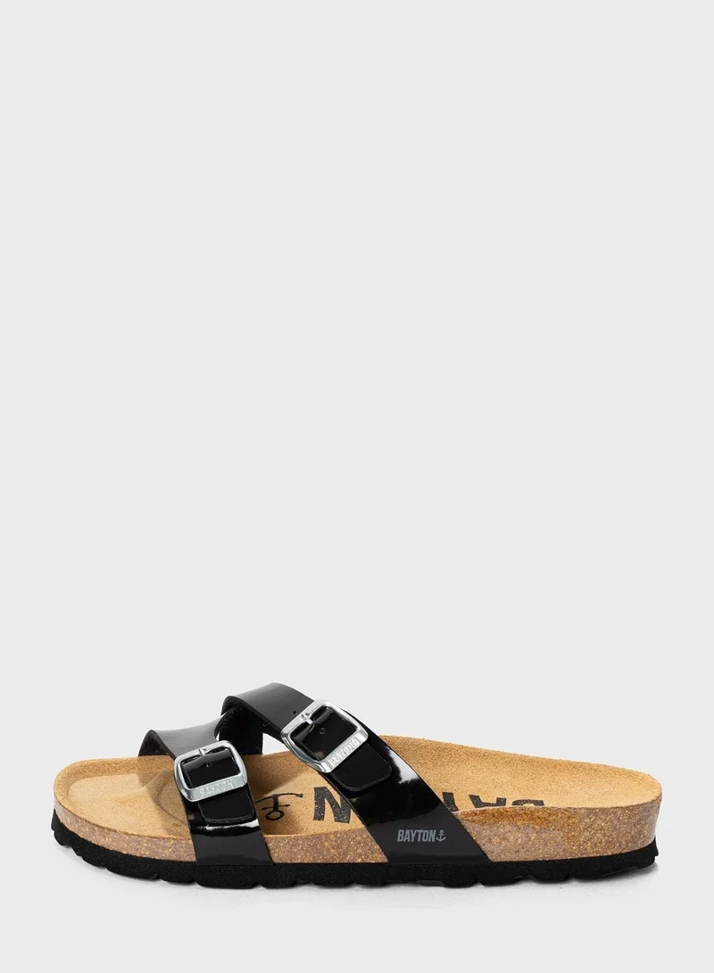 BAYTON Cleo Multi Strap flat Sandals