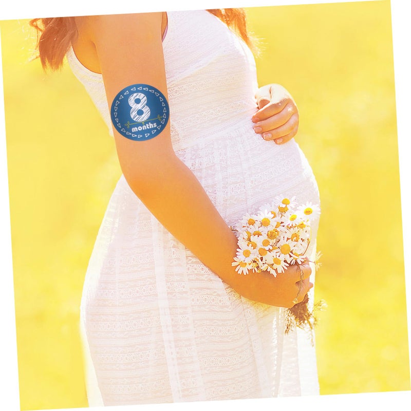 Newborn Monthly Photo Props Stickers Set For Boys Girls First Year Growth Keepsake - Image 3