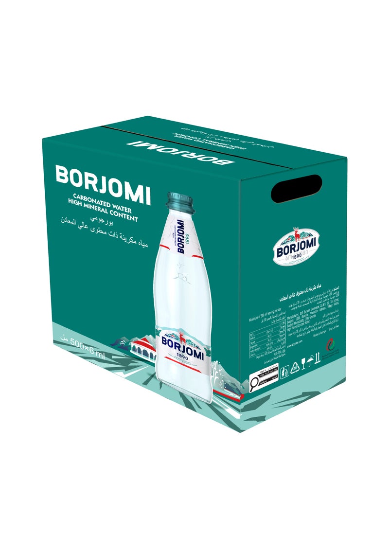 Borjomi Mineral & Sparkling Water Glass - Image 1