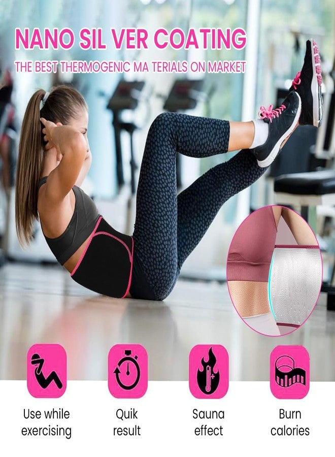 برو بيروس حزام بروبيروس® القابل للتعديل لامتصاص العرق للنساء، حزام للبطن، حزام رياضي بتأثير الساونا مع دعم للفقرات القطنية، ثبات للجذع، تصحيح للوضعية، وملاءمة مخصصة للصالة الرياضية، ورفع الأثقال، والتمارين اليومية - Image 4