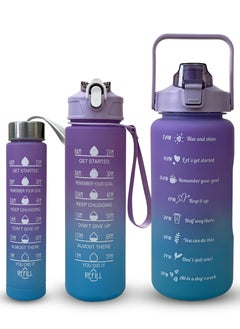 Set of 3 Purple Blue