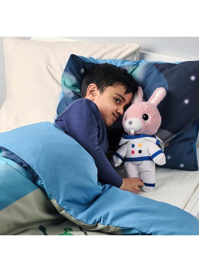 Zaboon - Soft Toy With Astronaut Suit, Rabbit, 28 Cm - Image 1