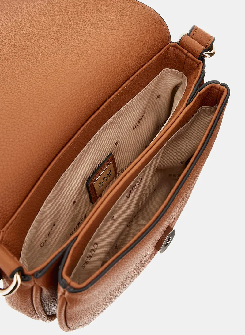GUESS Calebra mini convertible crossbody flap