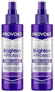PROVOKE Touch of Silver Leavein Conditioner Protects against Heat Damage and Split Ends 150 ml - Image 1
