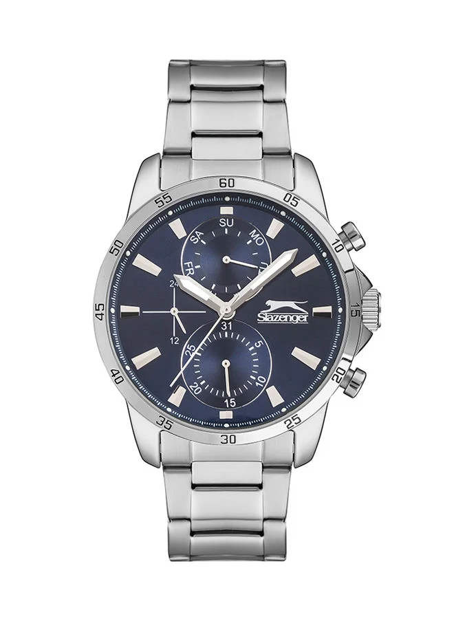 سلازنجر Men Multi Function Blue Dial Watch - SL.9.6547.2.02