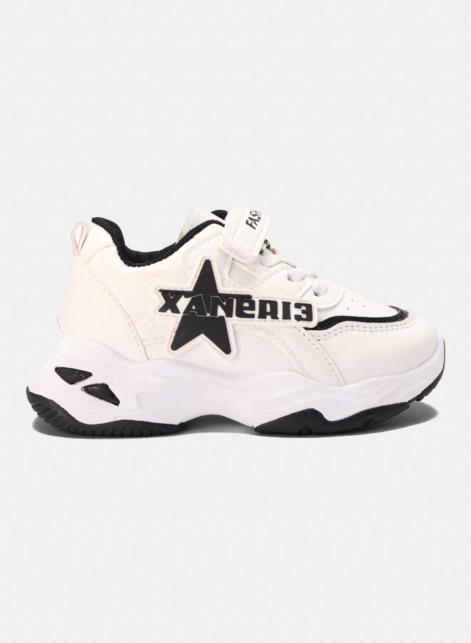 Grinta Kids Shoes - White&Black - Image 2