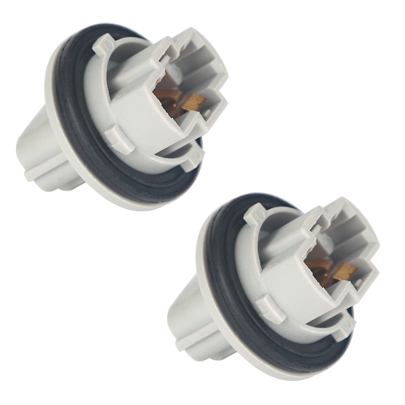 Front Turn Signal Light Bulb Plug Socket Fit for Toyota Tacoma Tundra Replaces 9007560060 9007560060 2Pcs