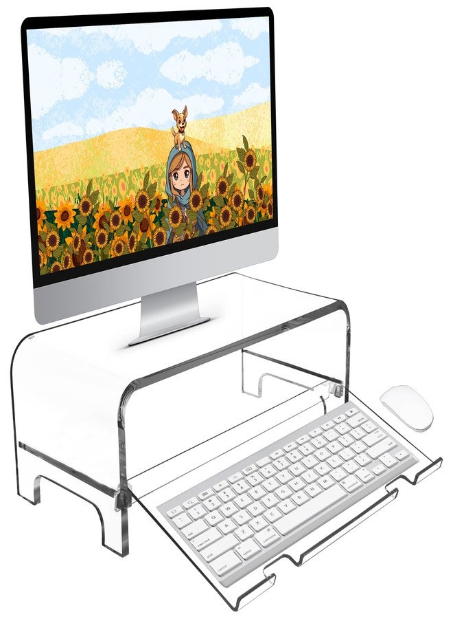 AMT Amt Acrylic Monitor Stand