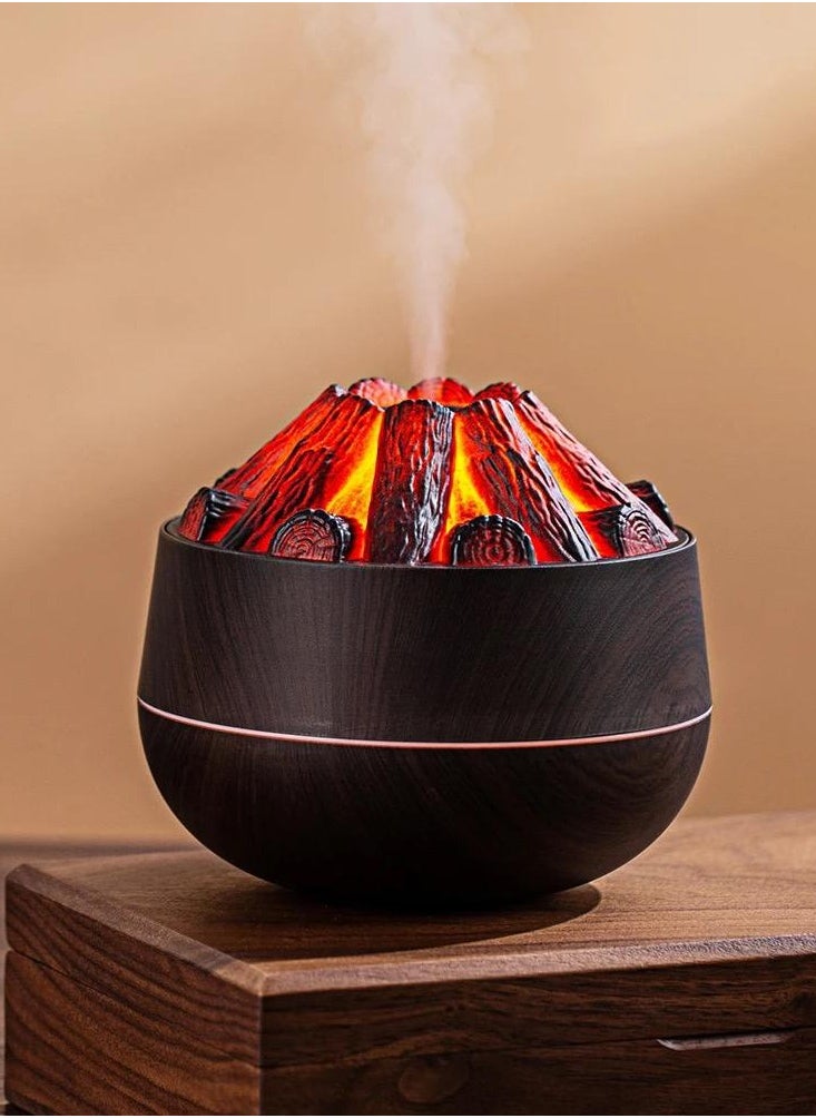 Electric Steam Diffuser Aromatherapy Humidifier Essential Oil Burner Charcoal Burner 300ml