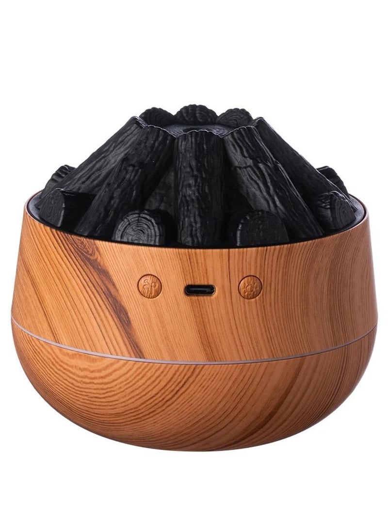 Electric Steam Diffuser Aromatherapy Humidifier Essential Oil Burner Charcoal Burner 300ml