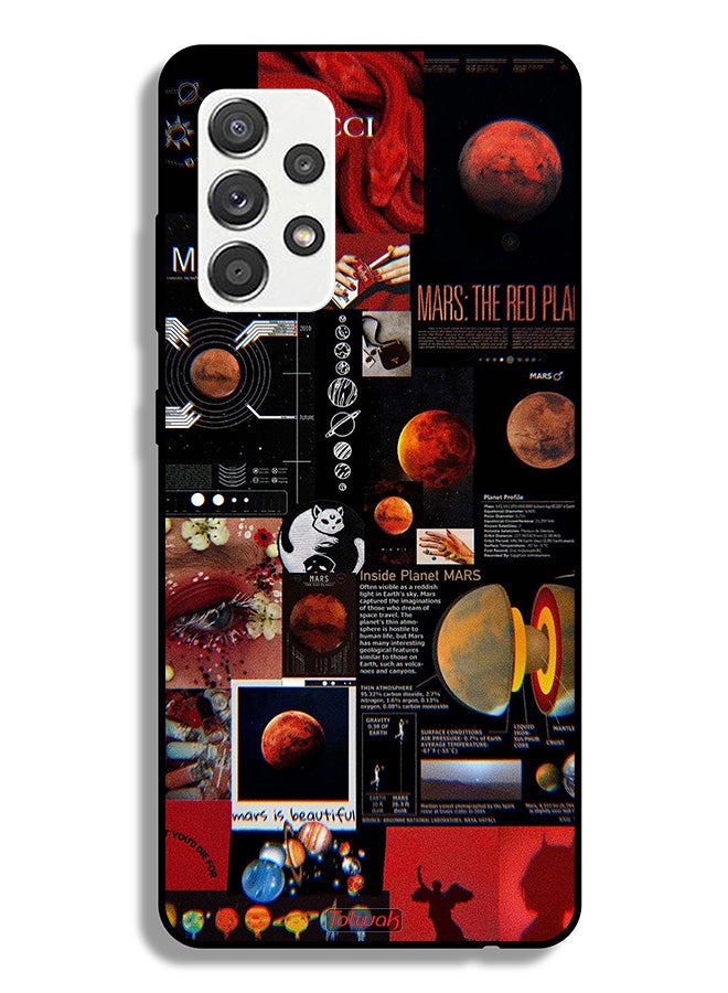 Tolwak Samsung Galaxy A32 5G Protective Case Cover Mars Art - Image 1