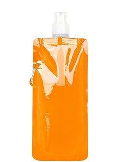 Vitacelli Foldable Sports Bottle,4 Pcs Colorful Reusable Drink Pouches Bags,480ml Collapsible Water Bottles for Outdoor Sports,Biking,Hiking,Travel  - Image 3