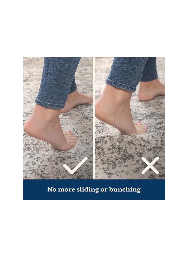 The Bros Non Slip Rug Pad Gripper, 2 x 3 Feet Rug Pad Gripper for Area Rugs, Under Carpet Anti Skid Mat for Hardwood Surface Floors, Keep Your Rugs Safe and in Place - Image 5