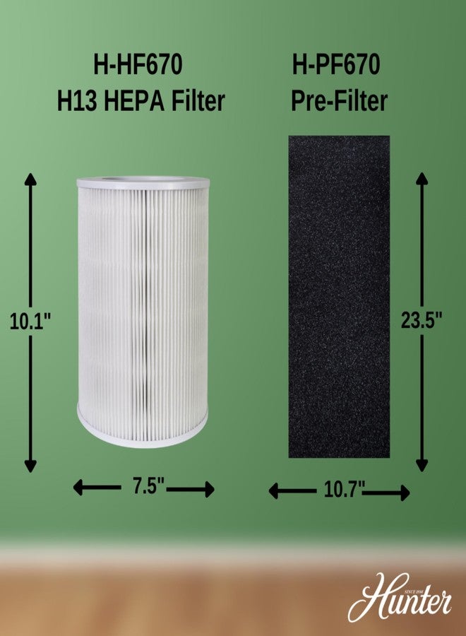 Hunter Fan H-HF670-VP Replacement Value Pack for HP670 Tower Purifier - Image 5