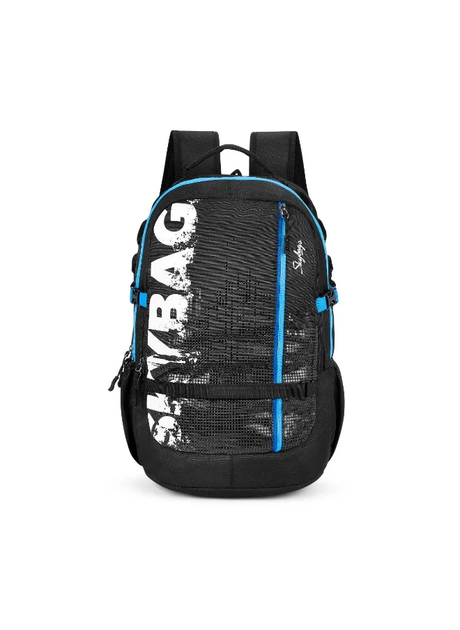 Skybags SKYBAGS Strider Nxt Unisex Black College Laptop Backpack with Rain Cover  Ltr. - SK LPBPSTN1HBLK