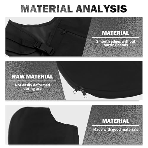 HDBUBALUS Soft Lowers Chaps Engine Guard Cover Leg Warmer Fit for Harley Touring and Trike Models Road King Street Glide Electra Glide 1980-2025 - Image 5