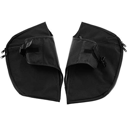 HDBUBALUS Soft Lowers Chaps Engine Guard Cover Leg Warmer Fit for Harley Touring and Trike Models Road King Street Glide Electra Glide 1980-2025 - Image 3