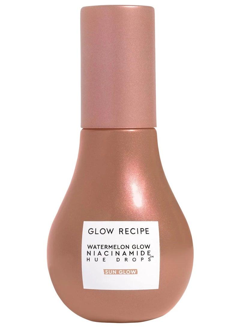 GLOW RECIPE وصفة توهج قطرات النياسيناميد الملونة من Watermelon Glow - Sun Glow، 40 مل - Image 1