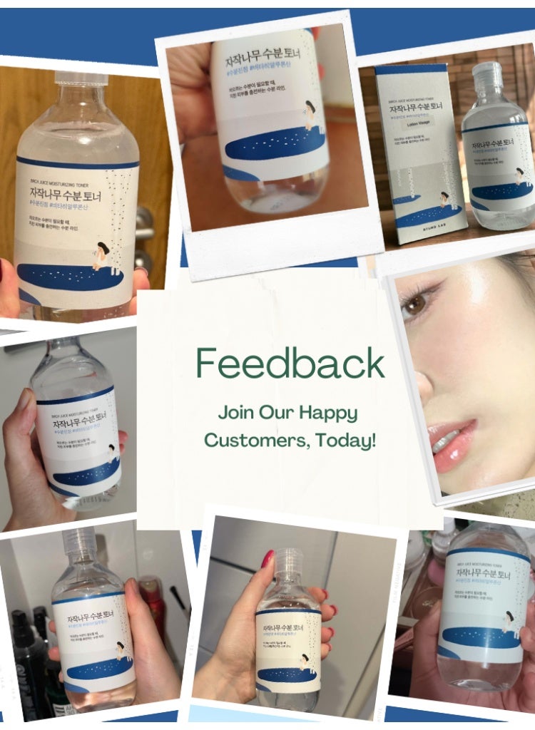 ROUND LAB Birch Juice Moisturizing Toner 300ml – Vita Hyaluronic Acid, Alcohol-Free, Fragrance & Essential Oil-Free Hydrating Toner - Image 2