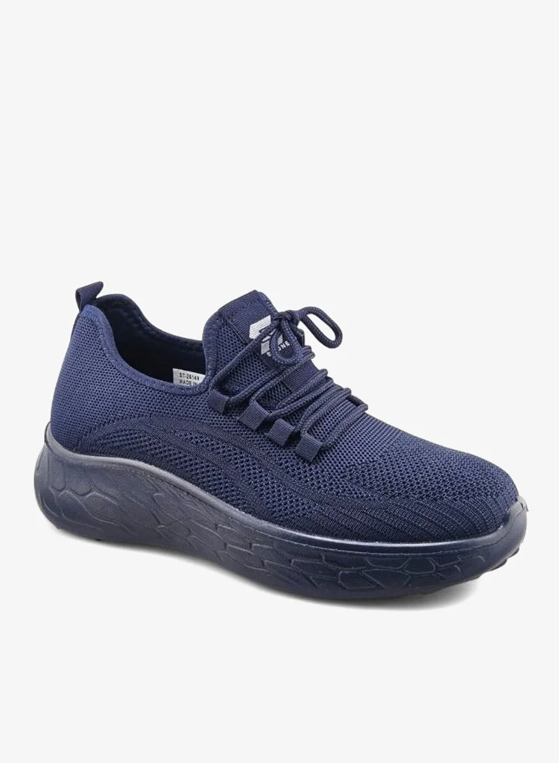 Stone Lightweight Knitted Sneakers