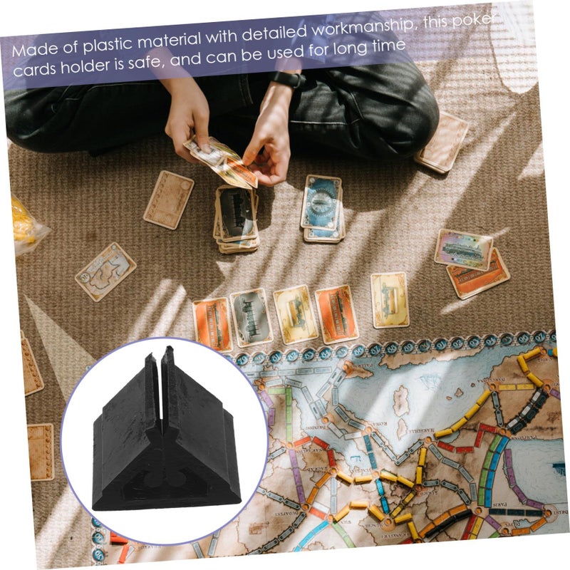 Plastic Card Holder Display Stand for Table Seating Gaming and Wedding Use 3 Bags - Image 4