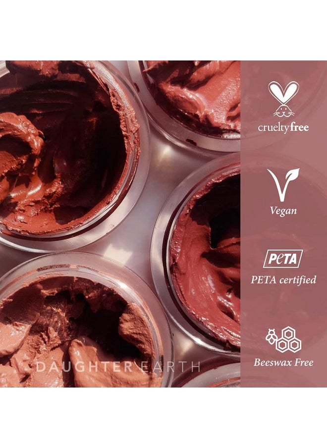 DAUGHTER EARTH - Daughter Earth Vegan Lip and Cheek Tint | Matte Natural Blush for Women | Lip Tint with Vitamin E | Nourishing Cheek Tint, 4.5g - Cosmic Nude - Image 1