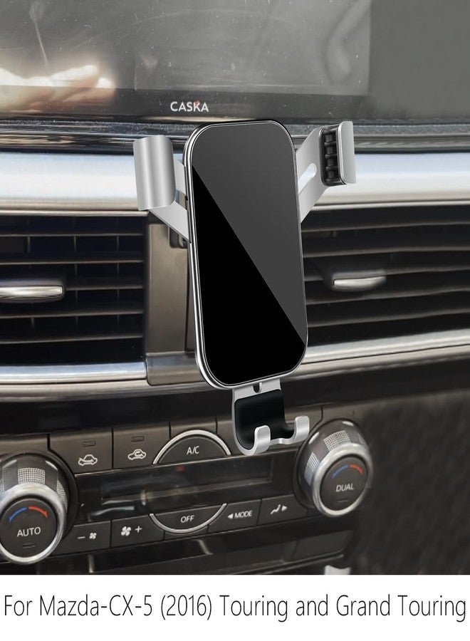 musttrue LUNQIN Car Phone Holder for Mazda CX-5 CX5 2016 Touring & Grand Touring Auto Interior Accessories Best Cell Phones Mount Cellphone Mobile Cradle Charging Navigation Bracket Air Vent Stand Accessory - Image 2