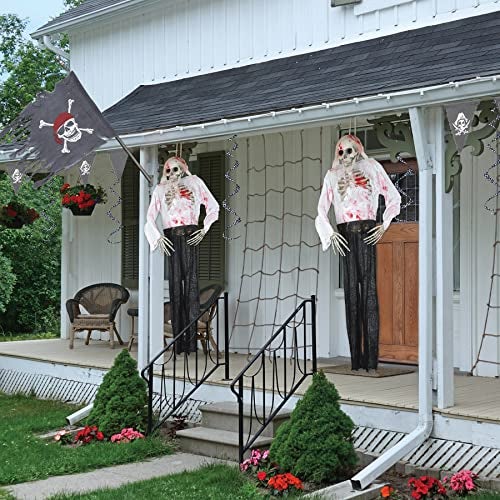 Beistle Weathered Pirate Flag Party Accessory (1 count) (1/Pkg) - Image 5