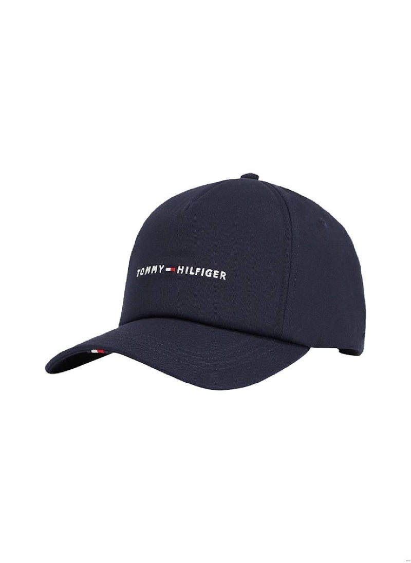 TOMMY HILFIGER Men's Six-Panel Baseball Cap - Cotton, Blue  - Image 1