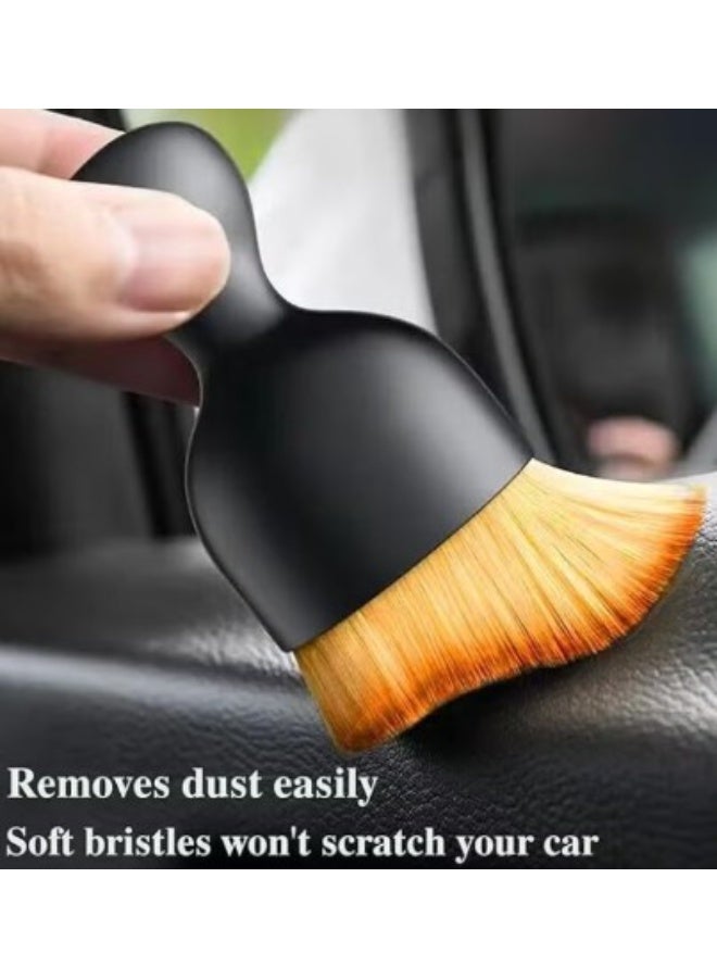 CGS | Pack of 3 | Soft Car Interior Cleaning Brushes | Gentle Dust Remover for Interior Surfaces - Image 2