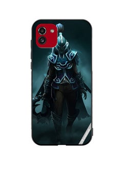 Protective Case Cover For Samsung Galaxy A03 Phantom Assassin, Dark Wraith Set, Dota 2 Design Multicolour