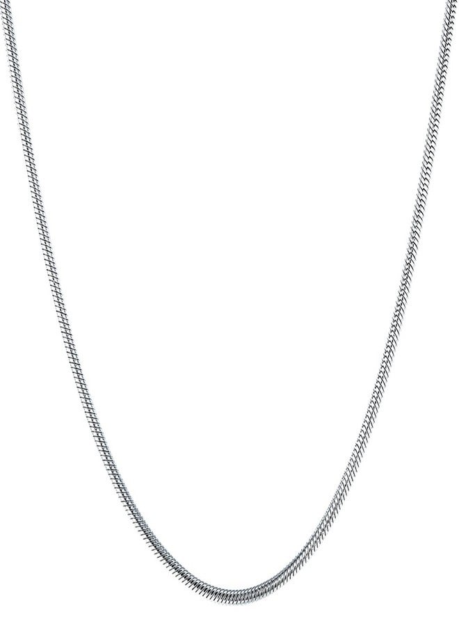 Goldenchen Fashion Stainless Steel 2 mm Snake Chain Necklace Jewelry (20 Inch) - Image 1
