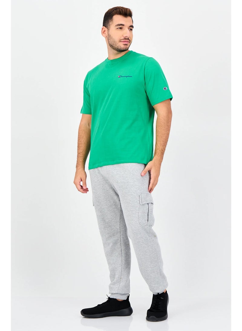 Champion Men Sportswear Fit Short Sleeve Outdoor T-Shirt, Green - Image 4