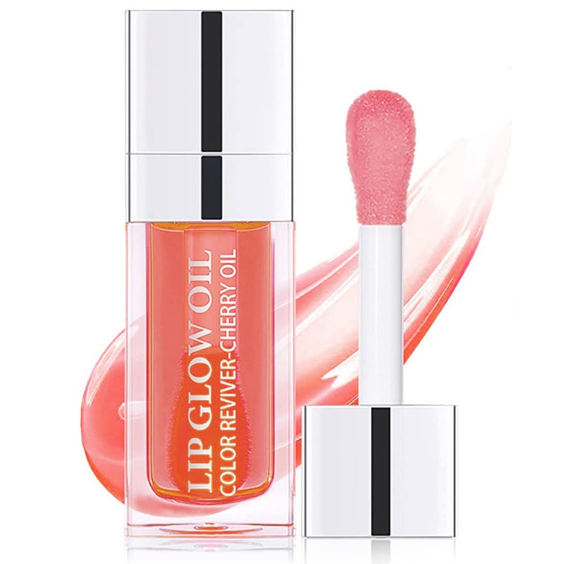 Lip Oil Hydrating Tinted Lip Balm Plump Lip Gloss Lip Care Transparent Toot Lip Oil Tinted 001 Pink
