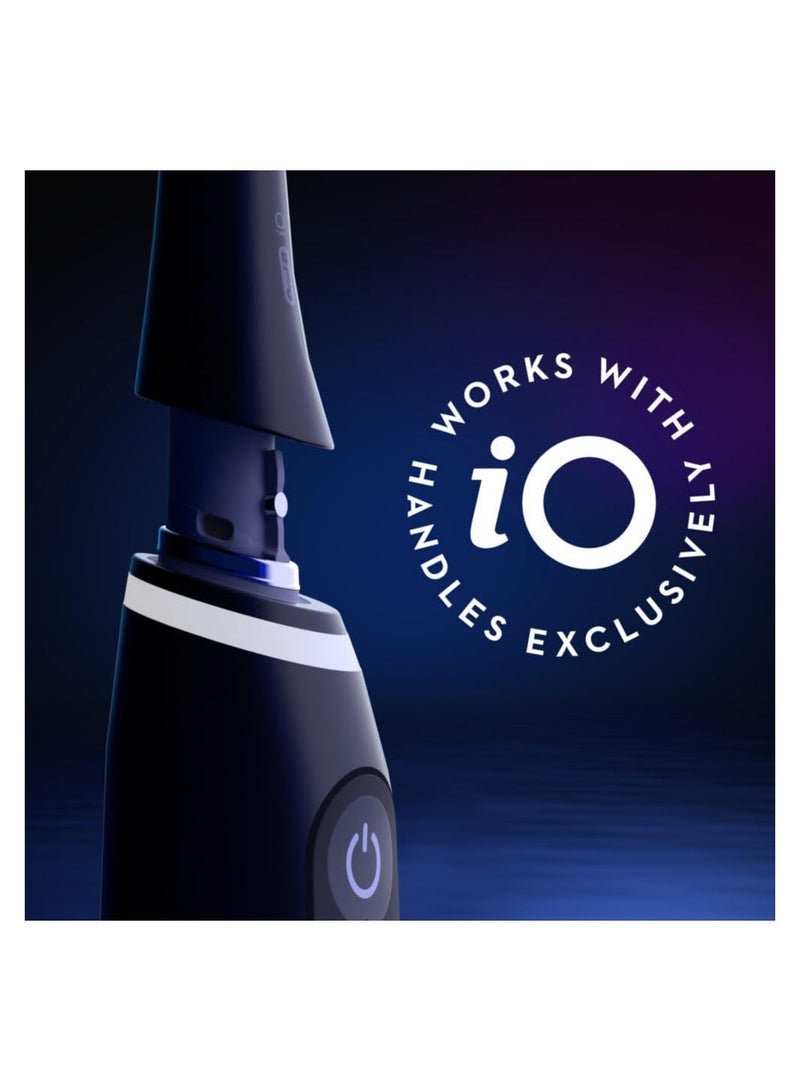 Oral-B iO Ultimate Clean Replacement Brush Heads, Black, 2 Count, iO RB CB-2 - Image 5