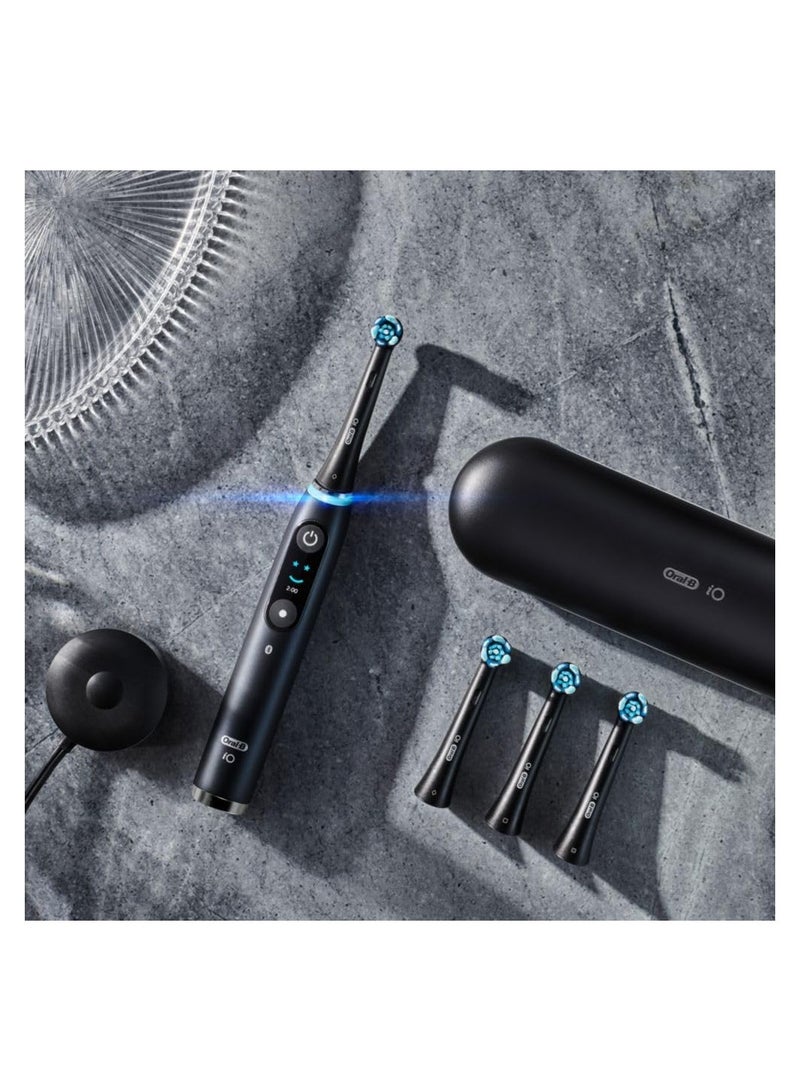 Oral-B iO Ultimate Clean Replacement Brush Heads, Black, 2 Count, iO RB CB-2 - Image 2