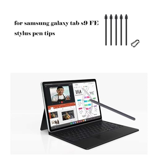 CaoXiong 5 Pcs Galaxy Tab S9 FE S Pen Tips for Samsung Galaxy Tab S9 FE Stylus Pen Nibs,Galaxy Tab S9 FE Pen Nibs Replacement for Samsung Galaxy Tab S9 FE Stylus Pen - Image 2