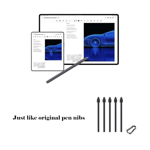 CaoXiong 5 Pcs Galaxy Tab S9 FE S Pen Tips for Samsung Galaxy Tab S9 FE Stylus Pen Nibs,Galaxy Tab S9 FE Pen Nibs Replacement for Samsung Galaxy Tab S9 FE Stylus Pen - Image 4