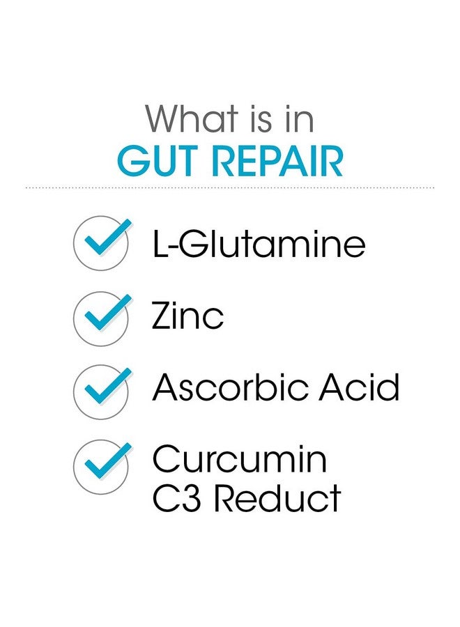 Silver Fern Gut Repair - Digestive Health Supplement Powder - L-Glutamine, Curcumin, Zinc & Ascorbic Acid (2 Tubs - 60 Servings) - Image 5