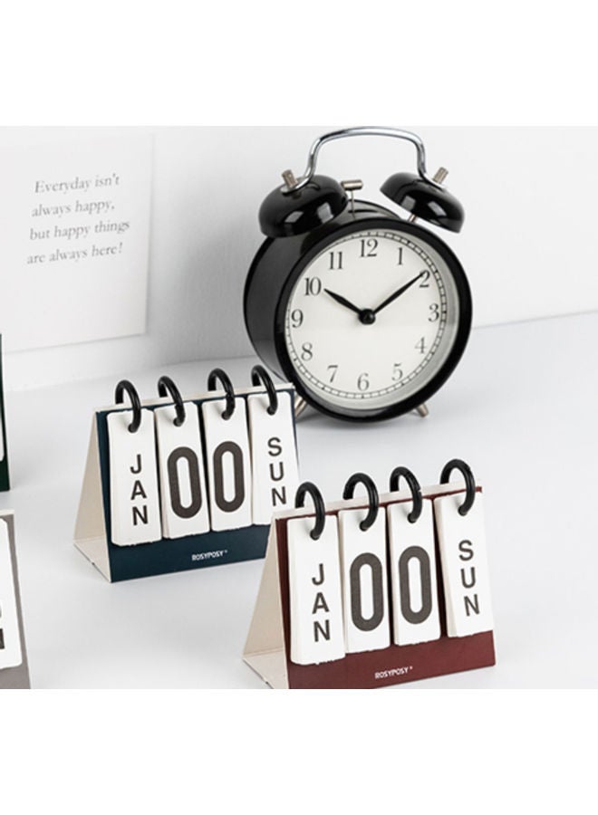 ZENHOME Silent Steel Alarm Clock with Twin Bell Black 4inch - Image 4