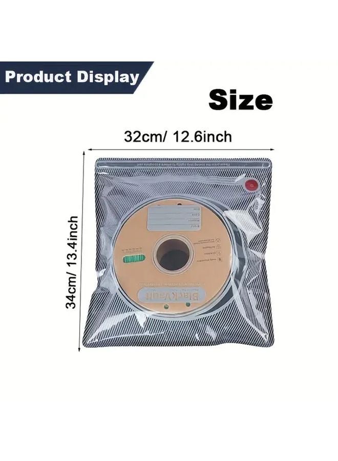 10 Bags 10 Humidity Cards 2 Clips 3D Printer Filament Storage Vacuum Sealed Moisture Proof - Image 3