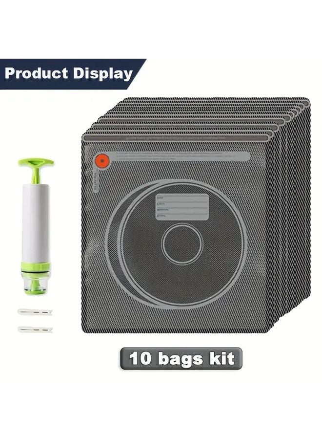 10 Bags 10 Humidity Cards 2 Clips 3D Printer Filament Storage Vacuum Sealed Moisture Proof - Image 1