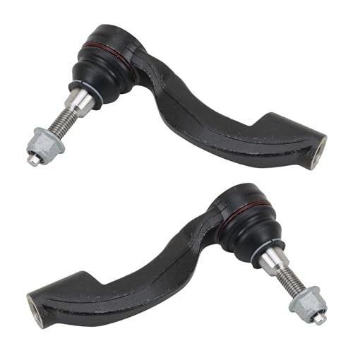 TRQ Front Outer Tie Rod Driver and Passenger Side Compatible with 2013-2019 Cadillac ATS 2014-2019 Cadillac CTS - Image 1