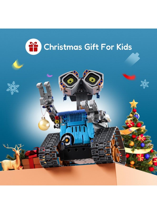 Sillbird 5-in-1 STEM Robot Building Toys, Remote & App-Controlled Robotic Programmable Educational Coding Technic Set, Christmas Birthday Gifts for Boys Girls Kids Aged 8 9 10 11 12+ (435 Pieces) - Image 2