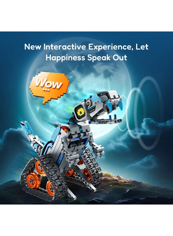 Sillbird 5-in-1 STEM Robot Building Toys, Remote & App-Controlled Robotic Programmable Educational Coding Technic Set, Christmas Birthday Gifts for Boys Girls Kids Aged 8 9 10 11 12+ (435 Pieces) - Image 5