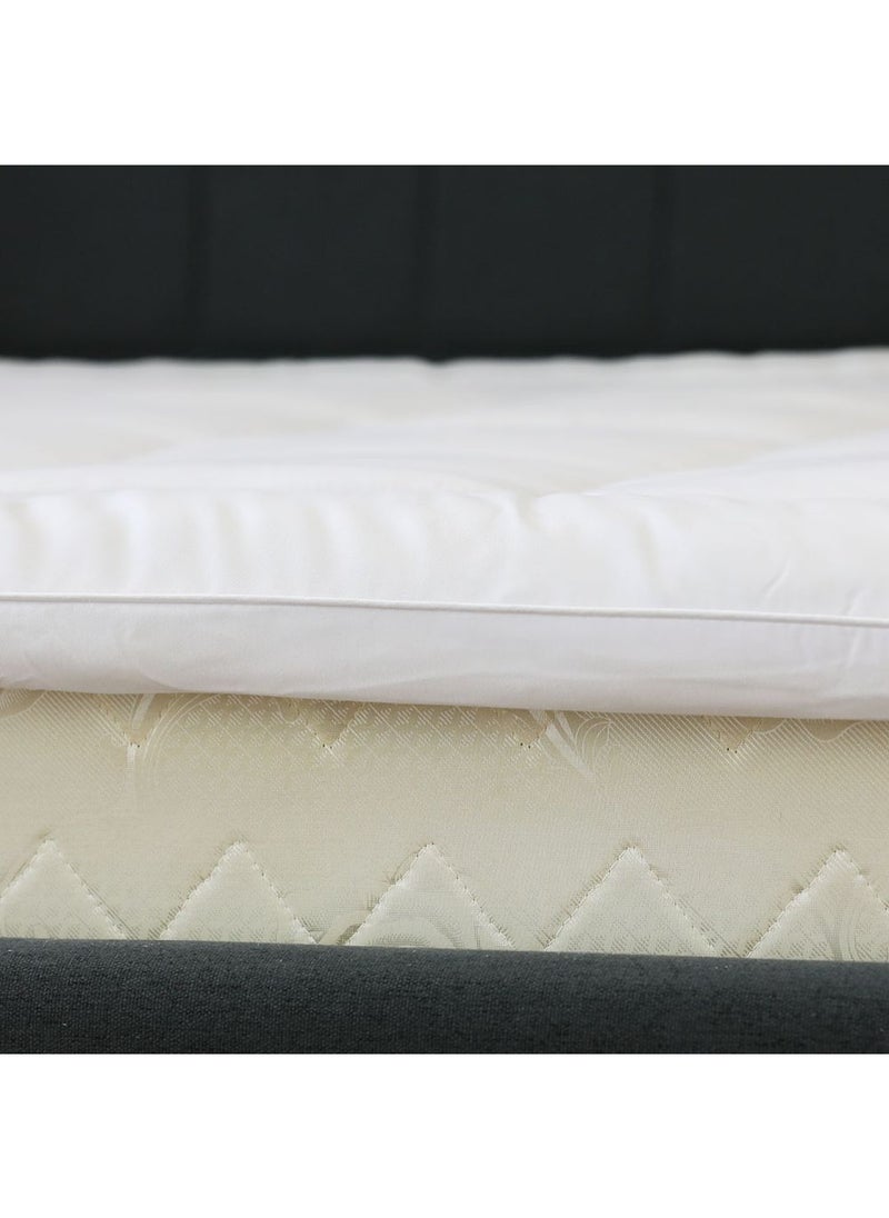 SERENITY Serenity Feels Like Down Mattress Super King Topper 200x200 Cm White  - Image 4