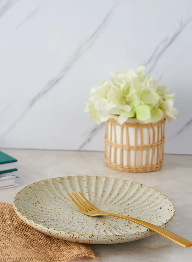 AURORA Scallop Design Plate