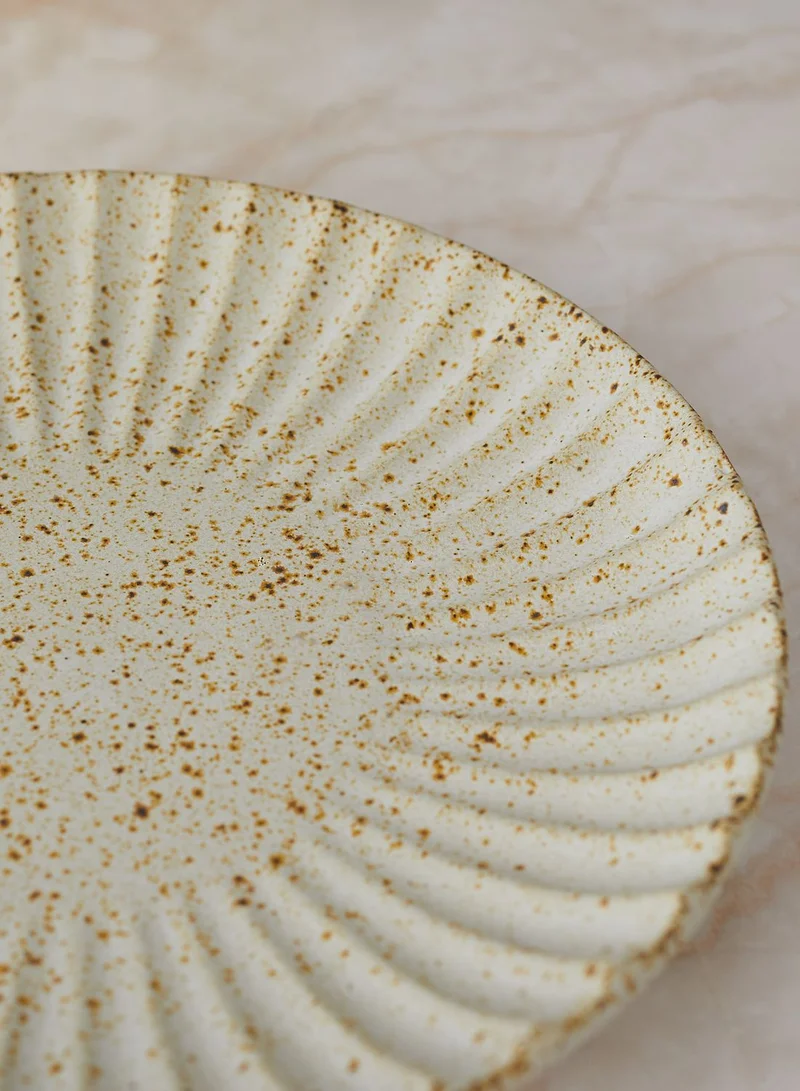 AURORA Scallop Design Plate